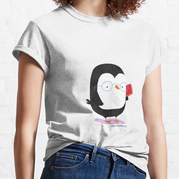 Nerd Penguin Classic T-Shirt