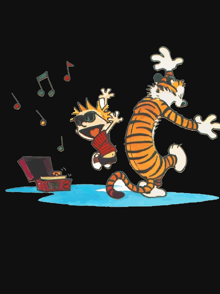 Calvin-Musik Calvin Und Hobbes T-Shirt