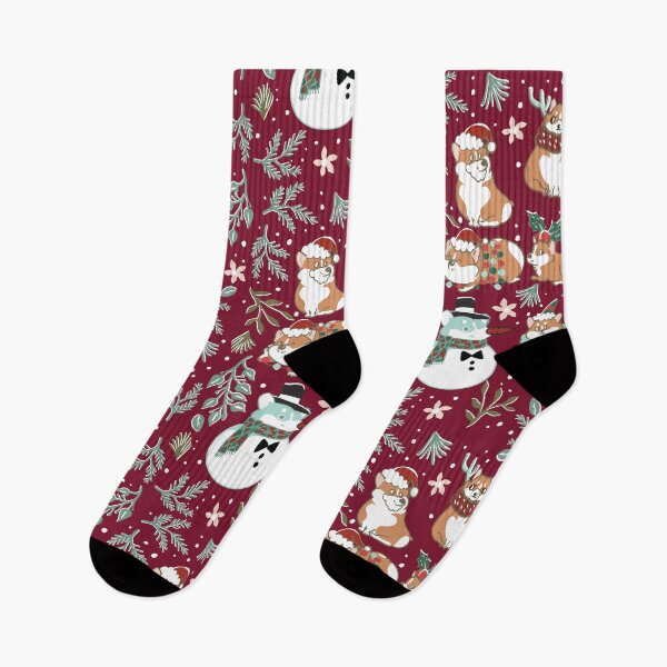 Item preview,  Christmas Corgis designed and sold by Huebucket.