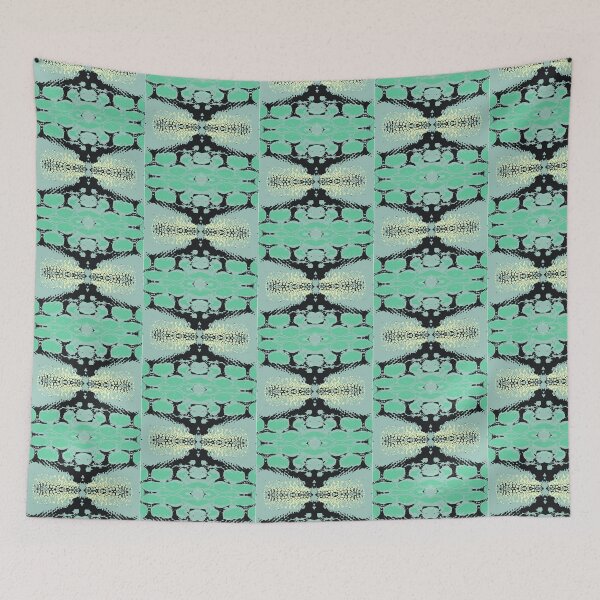Item preview, Clown Trigger Fish Design Brick tiled designed and sold by ChrissyWild.
