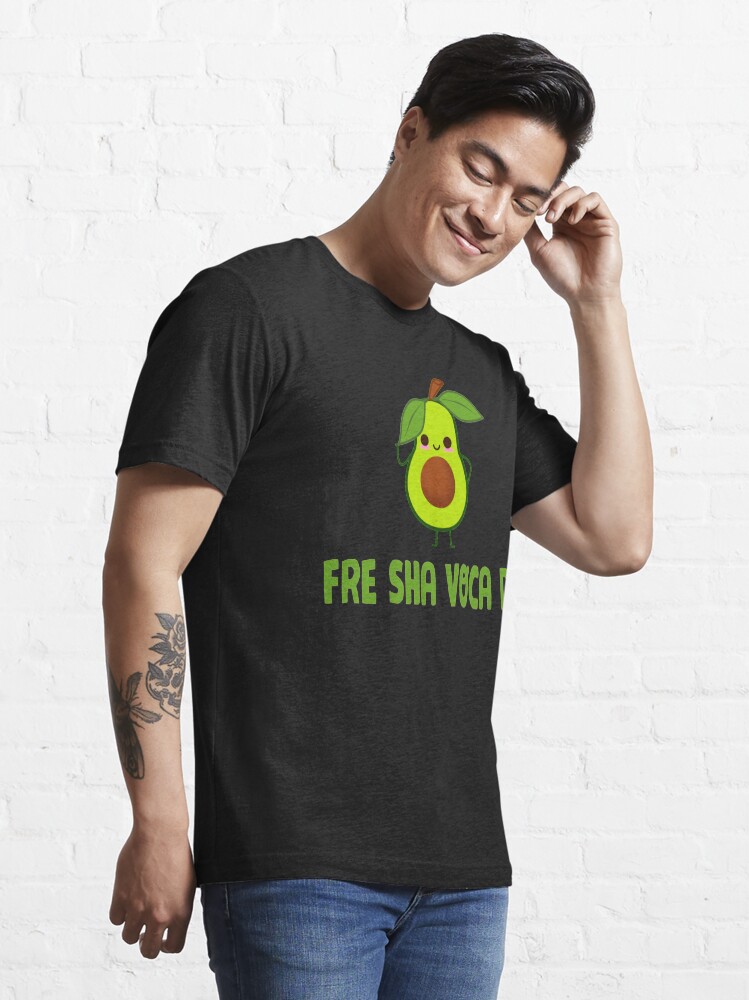 Alternate view of Fre Shavacado Funny Fresh Avocado Meme Essential T-Shirt