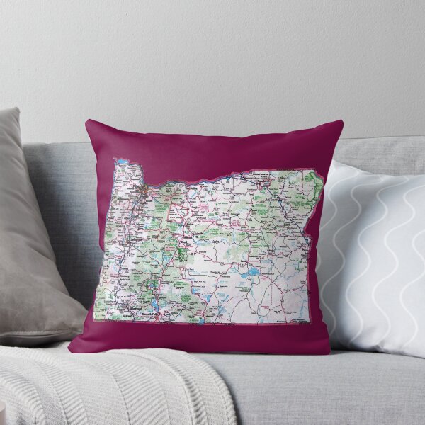 Item preview, Oregon Roadmap designed and sold by Havocgirl.