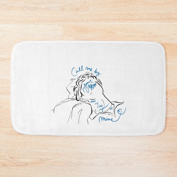 Item preview, Call Me By Your Name and I'll Call You By Mine Illustration and Calligraphy designed and sold by booksraintea.