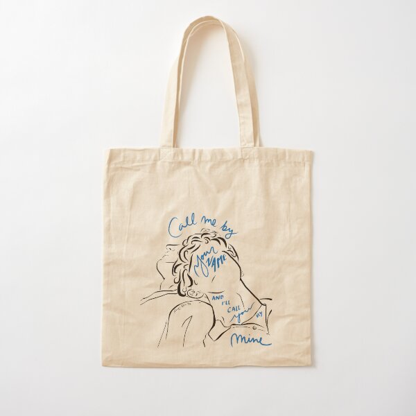 Appelez-moi par votre nom et je vous appellerai par Mine Illustration et calligraphie Tote bag classique