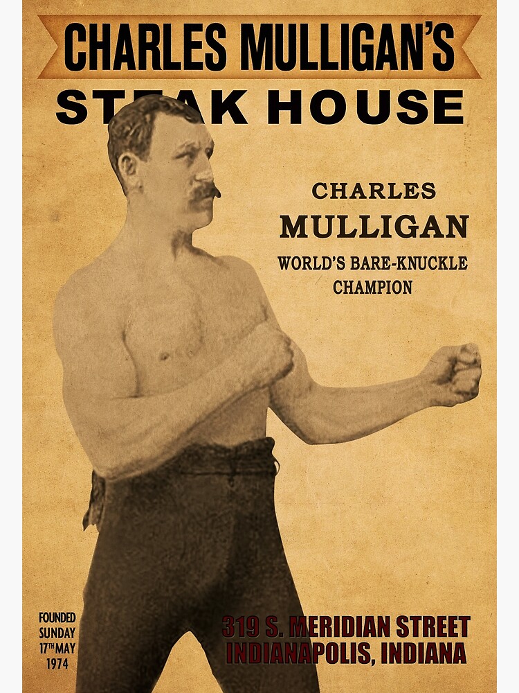 Ron Swanson Charles Mulligan/'s Steakhouse Poster Nick Offerman Office Poster