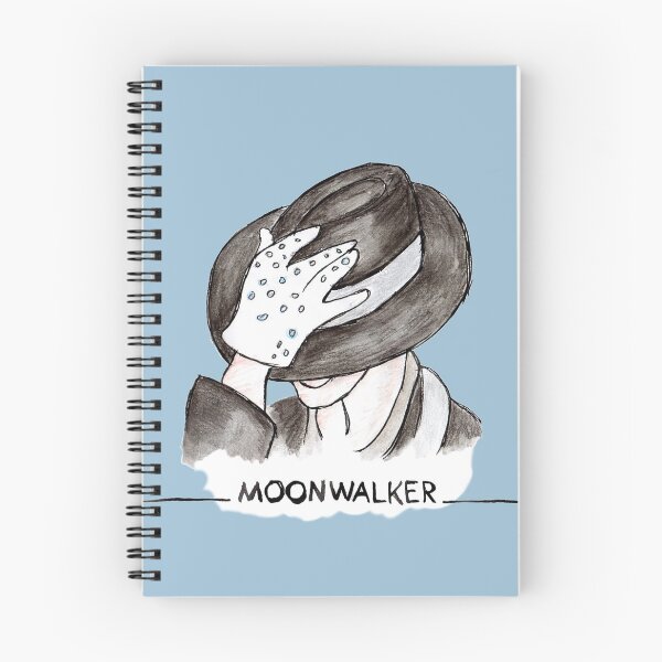 Aperçu de l'œuvre Michael Jackson Moonwalker Dessin artistique de chapeau et de gant créée et vendue par Christian Fillies.