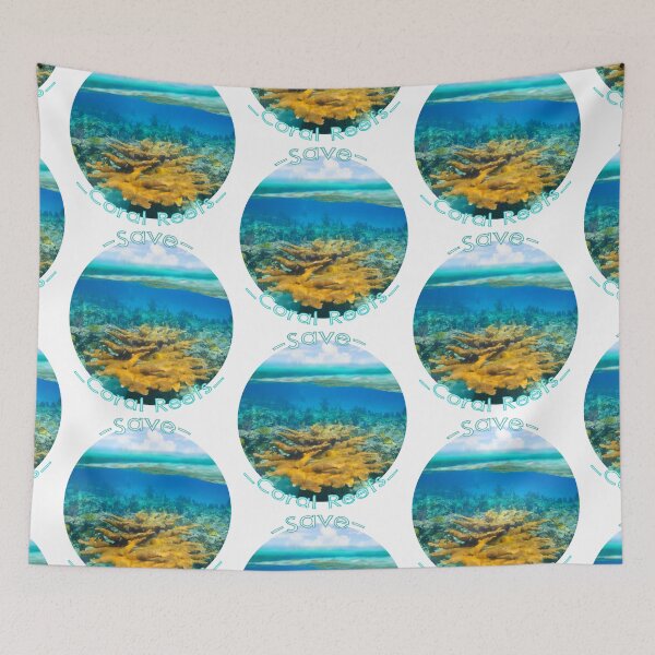 Item preview, Save Coral Reefs - Endangered Elkhorn Coral designed and sold by Caitlin Chock.