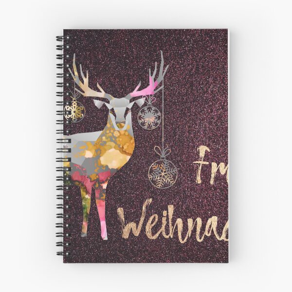 Item preview, Merry Christmas deer 4 designed and sold by Ute Bivona.