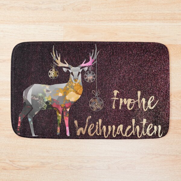 Item preview, Merry Christmas deer 4 designed and sold by Ute Bivona.