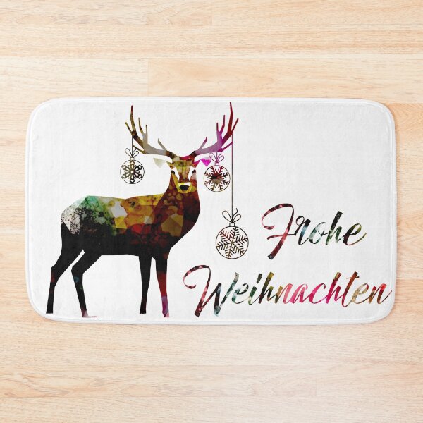Item preview, Merry Christmas deer 3 designed and sold by Ute Bivona.