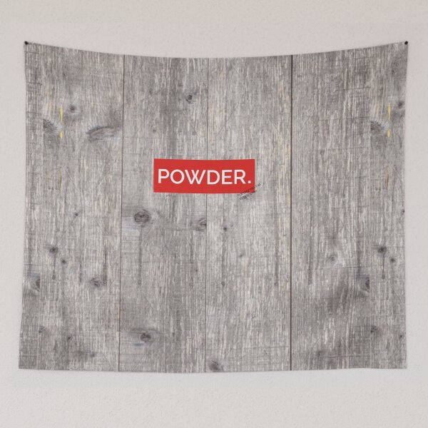 Item preview, Powder Skiing Poster – Deep Snow Ski Adventure Art  designed and sold by Road To Track.