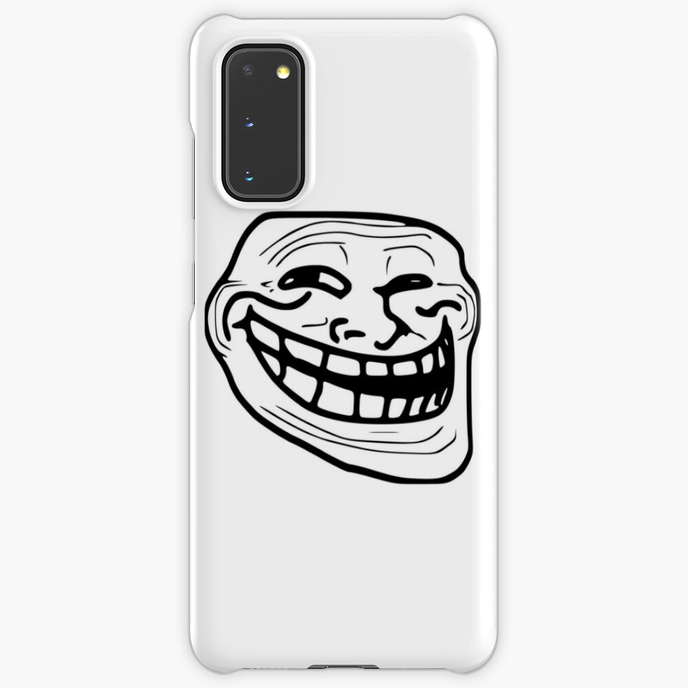 Troll Face Case Skin For Samsung Galaxy By Smiffysmith Redbubble