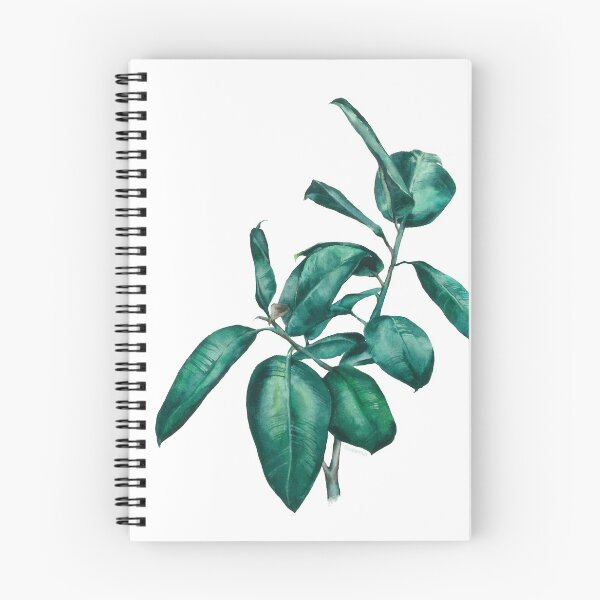 Item preview, Watercolor Ficus Leaf designed and sold by natamurr.