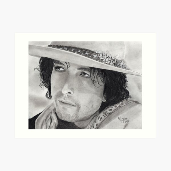 Bob Dylan Art Print