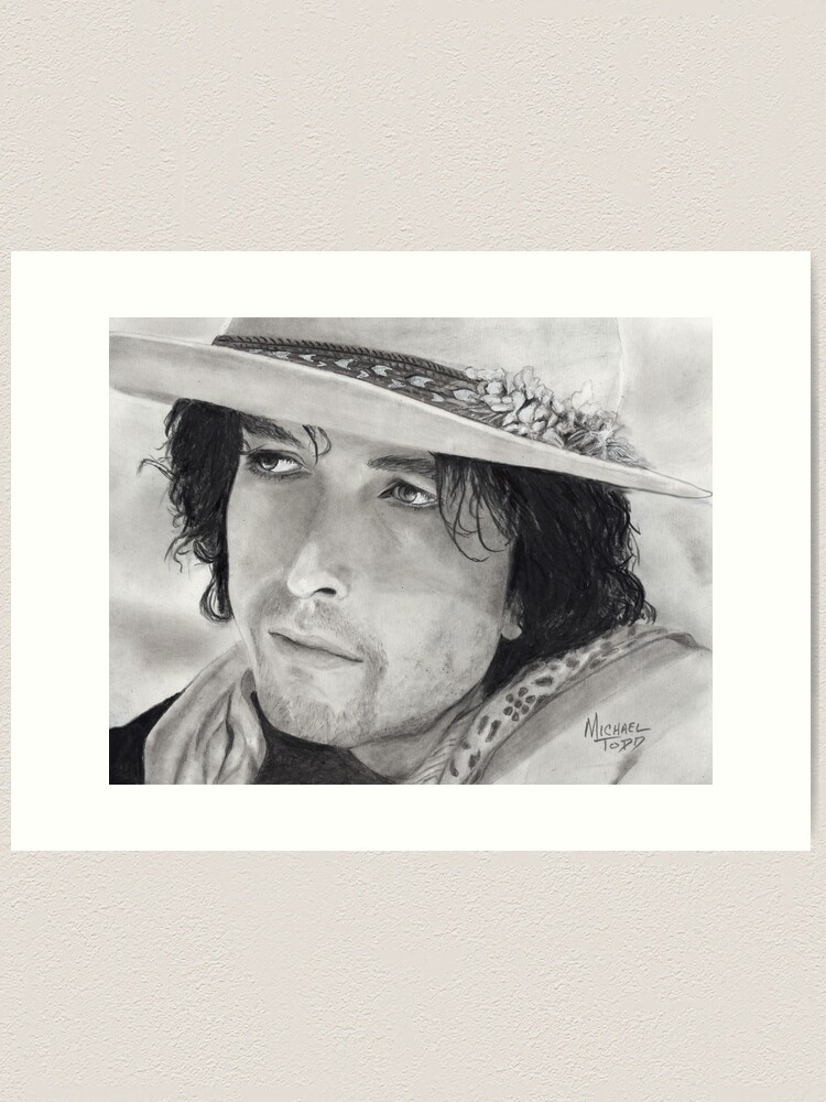 Alternate view of Bob Dylan Art Print