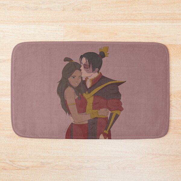 Item preview, Zuko and Katara Forehead Kiss poster designed and sold by jacqstoned.