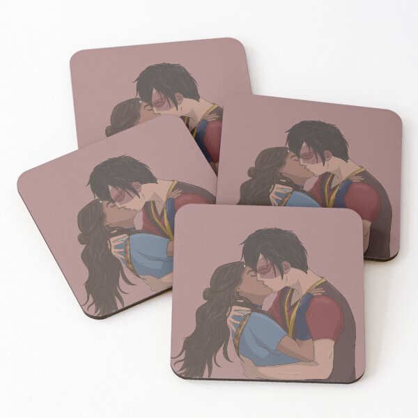 Item preview, Zutara Kiss poster designed and sold by jacqstoned.