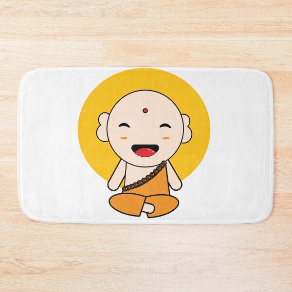 Item preview, Buddhist monk t-shirt designed and sold by KARTICK DUTTA.