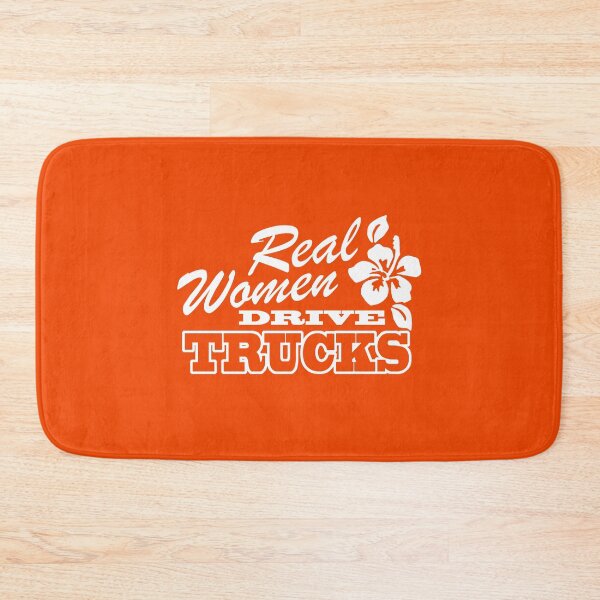 Item preview, Real Women Drive Trucks designed and sold by flipper42.
