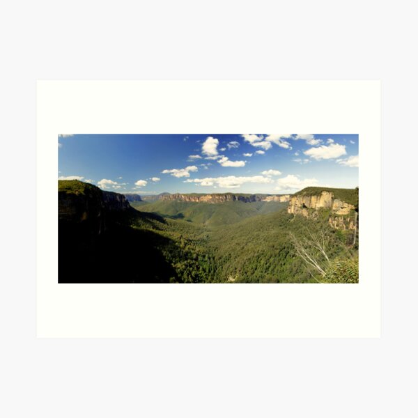 Govett's Leap, Blue Mountains, NSW. Art Print