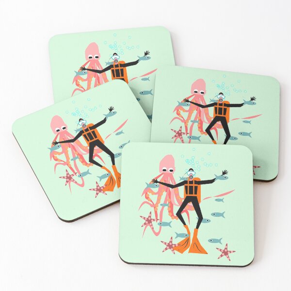 Item preview, Scuba Diving! designed and sold by krisevansart.