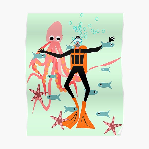 Scuba Diving! Poster