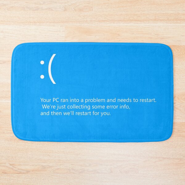 Item preview, Blue screen Win10 (white words) designed and sold by Fabio9605.