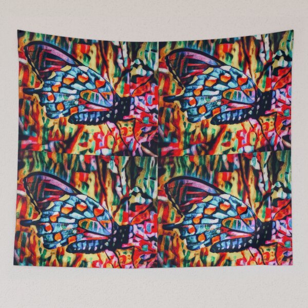 Artikelvorschau, Schmetterling aus Buntglas entworfen und verkauft von JennaSaisQuoi83.