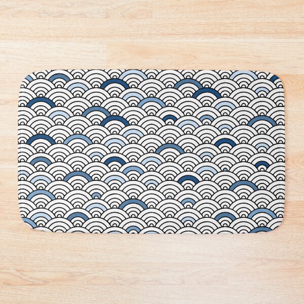 Item preview, SEIGAIHA BLUE PATTERN designed and sold by designxtravel.