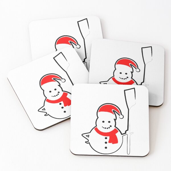 Artikelvorschau, Rudernder Weihnachtsmann-Schneemann entworfen und verkauft von Tam-Ara.