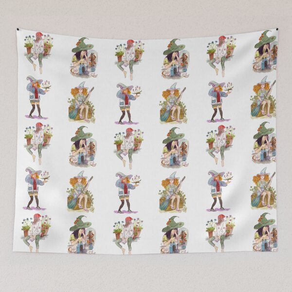 Item preview, Witches Pattern designed and sold by Martinacor.