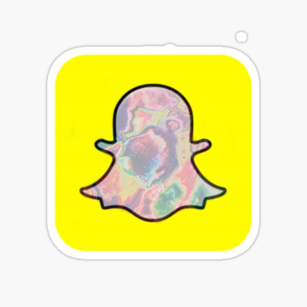 Snapchat Logo Stickers for Sale