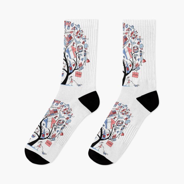 Item preview, I love France, art tree designed and sold by Kudryashka.