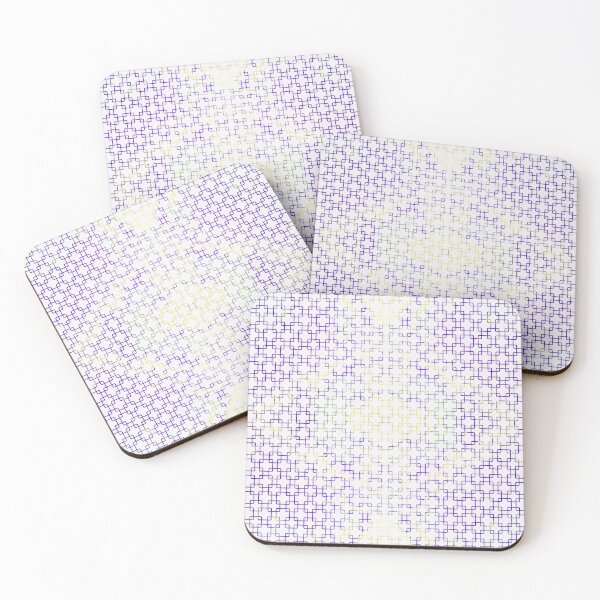 Item preview, Graphic Purple and Gold Squares designed and sold by PaintedbyCarol.