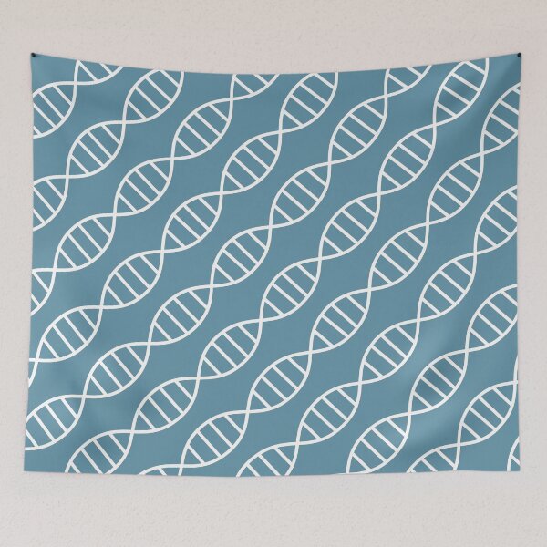 Item preview, DNA Biotech Pattern Blue designed and sold by oddmatter.