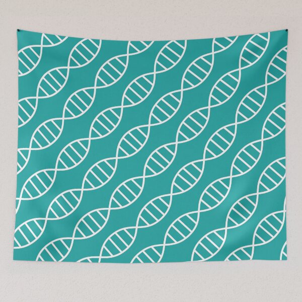 Item preview, DNA Biotech Pattern Teal designed and sold by oddmatter.