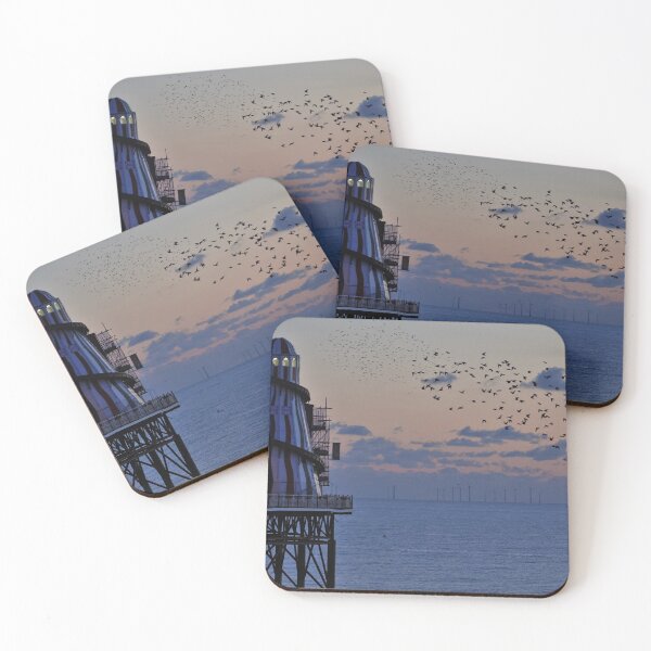 Item preview, Brighton Pier murmurations  designed and sold by frogs123.