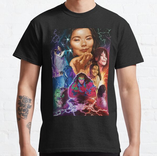 Björk Illustrated Poster Classic T-Shirt