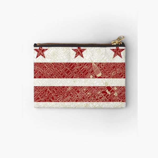 Item preview, Washington DC Flag w/ Vintage Map  designed and sold by MayhemDesigns.