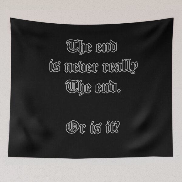 Item preview, The End designed and sold by Catherine Kerr.