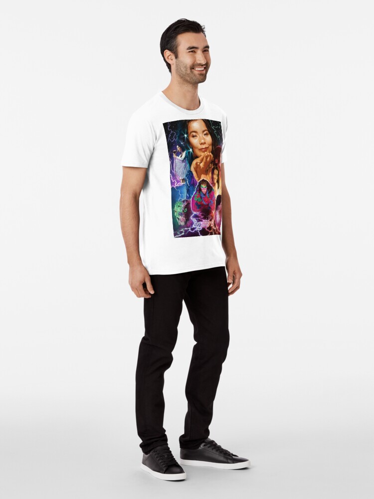 Thumbnail 3 of 6, Premium T-Shirt, Björk Illustrated Poster designed and sold by WolfgangLeBlanc.