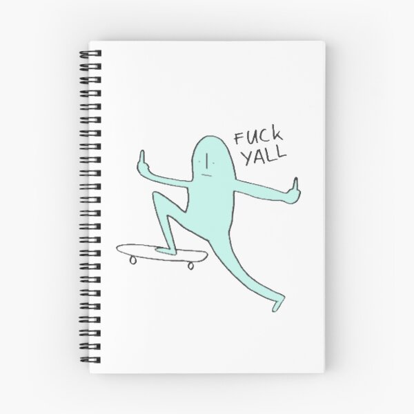Item preview, Fuck yall - skater dude designed and sold by apstarz.