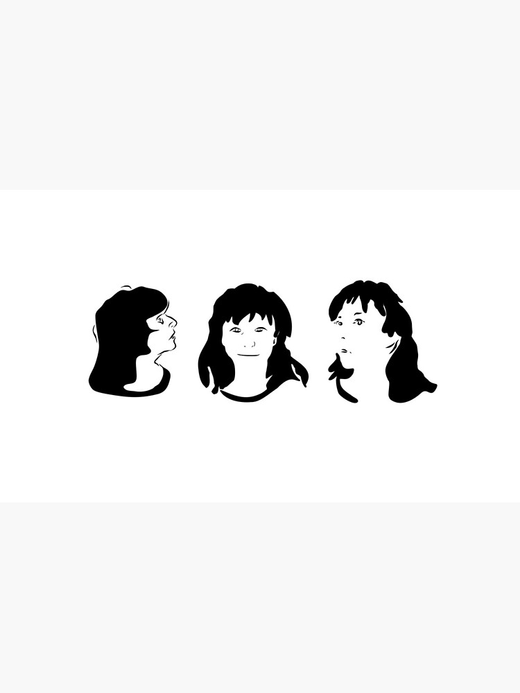 Triptych 3 faces (classic mug) by pollypaulusma