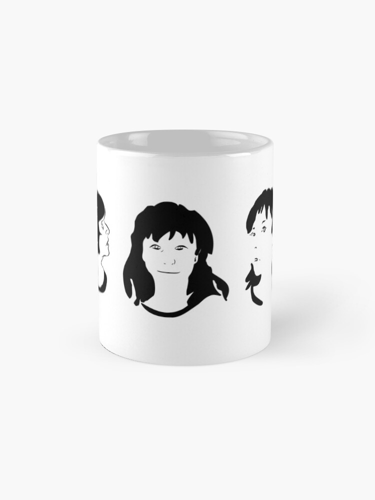 Alternate view of Triptych 3 faces (classic mug) Mug