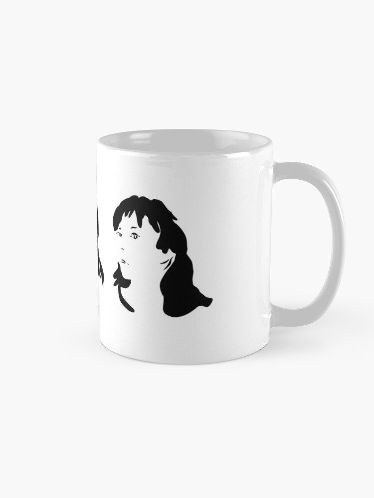 Alternate view of Triptych 3 faces (classic mug) Mug