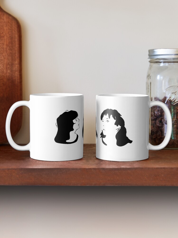 Alternate view of Triptych 3 faces (classic mug) Mug