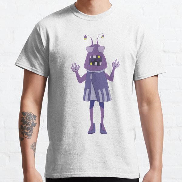 Alien on a Crumbling Planet Classic T-Shirt