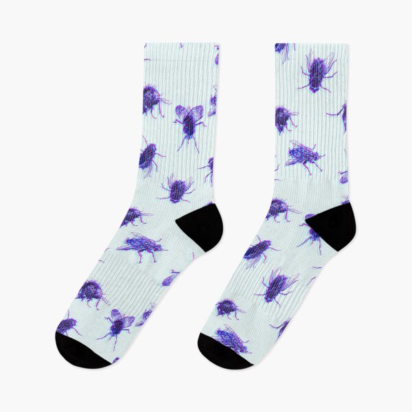 Item preview, aesthetic vaporwave housefly insect bug pattern designed and sold by FandomizedRose.