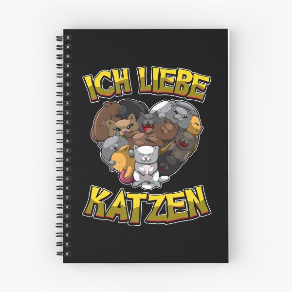 Item preview, Ich Liebe Katzen - Herz mit Katzen designed and sold by anziehend.