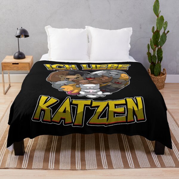 Item preview, Ich Liebe Katzen - Herz mit Katzen designed and sold by anziehend.